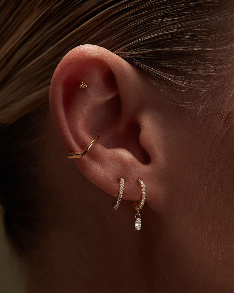 ETERNITY HOOPS (GOLD) - IMAGE 2