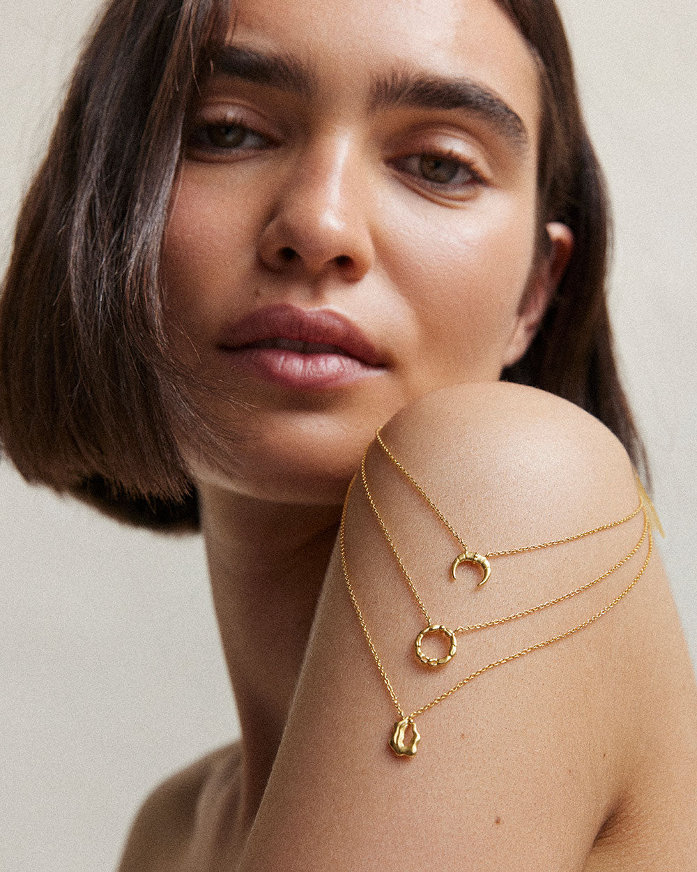 CANCER STAR SIGN NECKLACE (18K GOLD VERMEIL)
