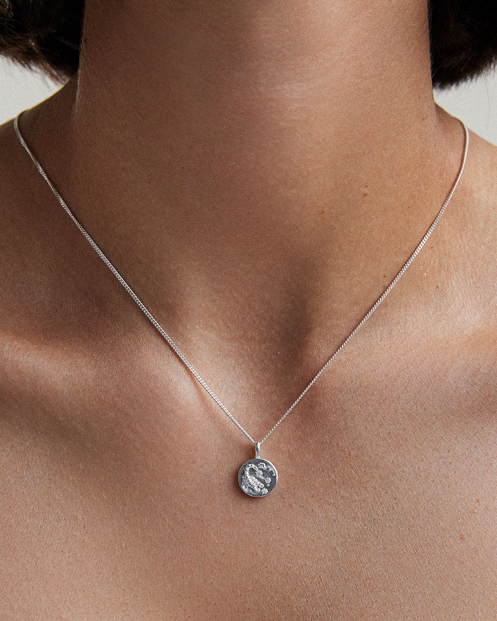 SCORPIO PETITE ZODIAC (STERLING SILVER)