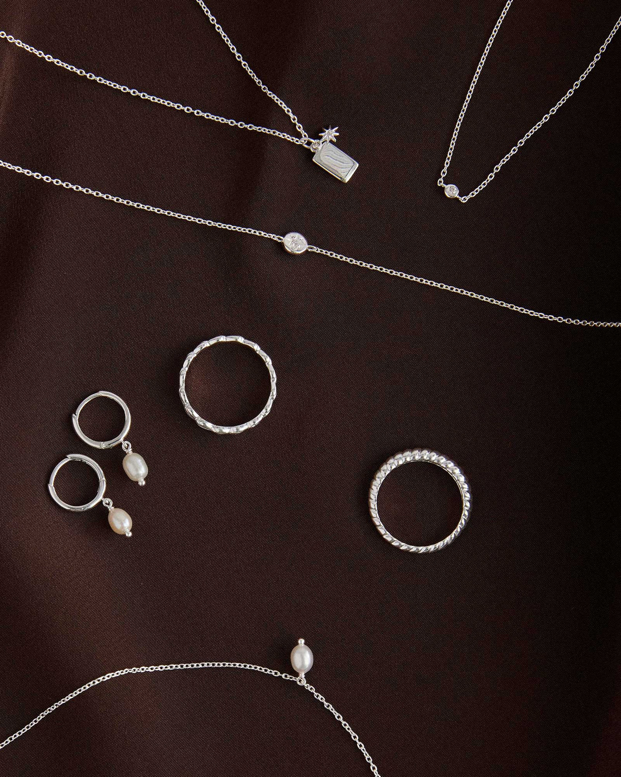 GUIDING STAR NECKLACE (STERLING SILVER)