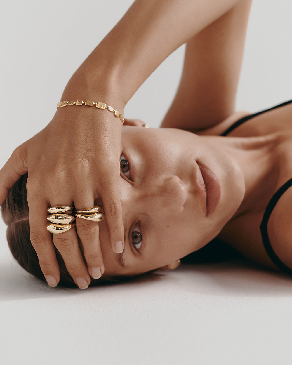 WITHIN MOTION DOME RING (18K GOLD PLATED)