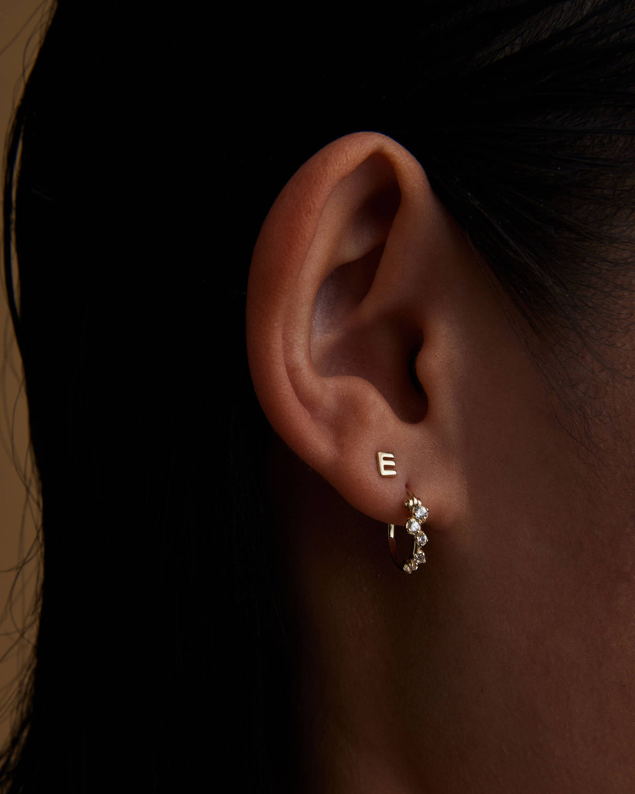 VALENCIA TOPAZ HOOPS (9K GOLD)