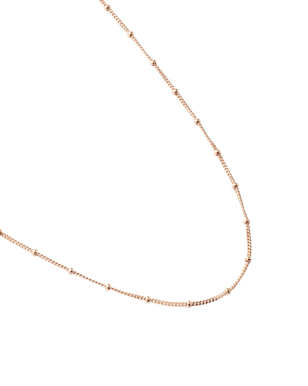 BESPOKE BALL CHAIN (18K ROSE GOLD VERMEIL) - IMAGE 4
