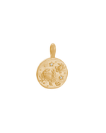 CANCER PETITE ZODIAC (18K GOLD VERMEIL)