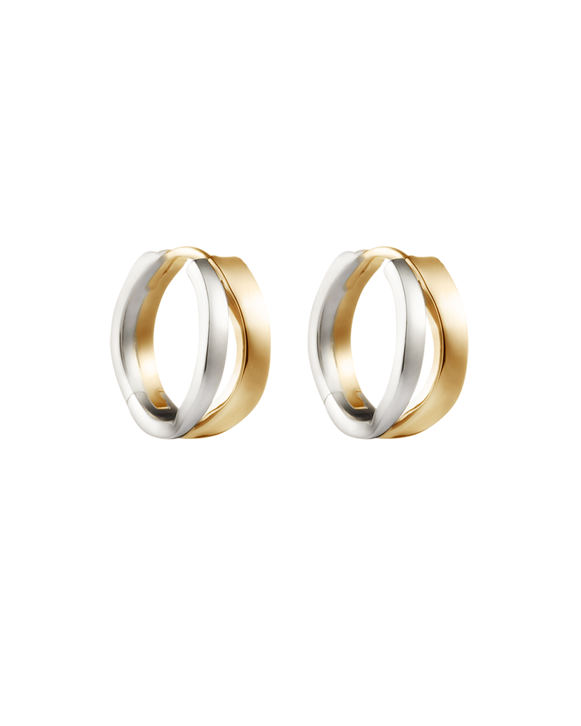 FLUX HOOPS (MIXED METAL)