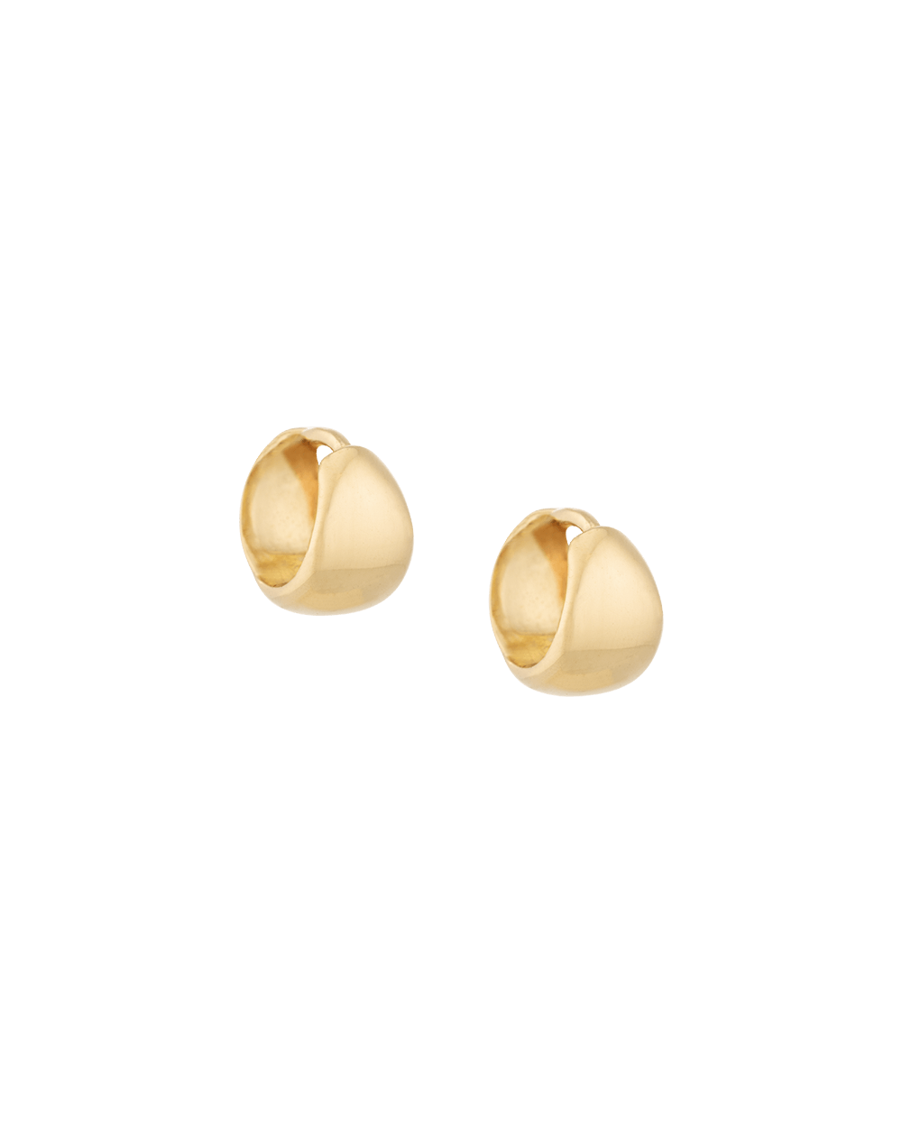 GLOW HUGGIES (18K GOLD PLATED) - IMAGE 1