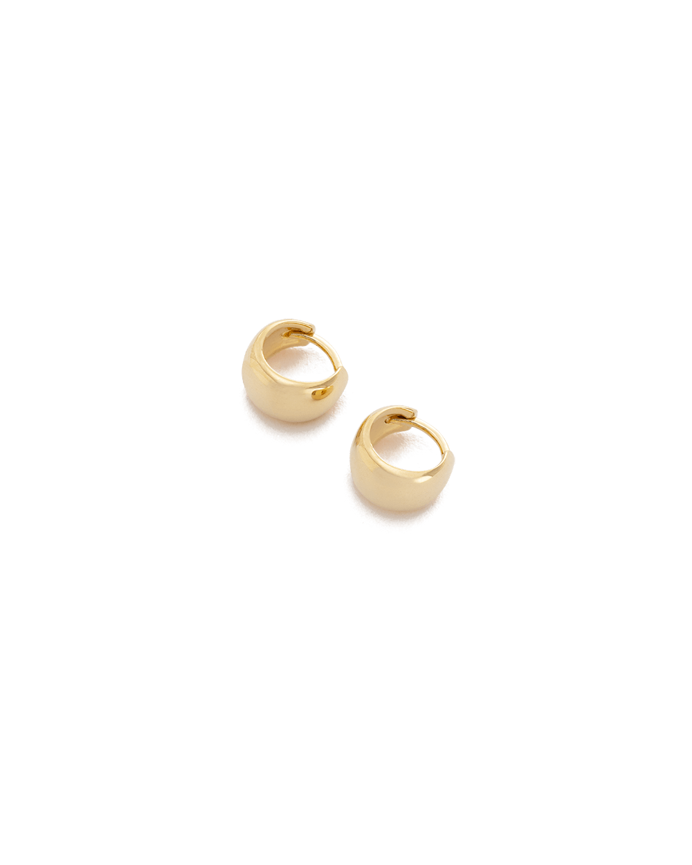 GLOW HUGGIES (18K GOLD PLATED) - IMAGE 4