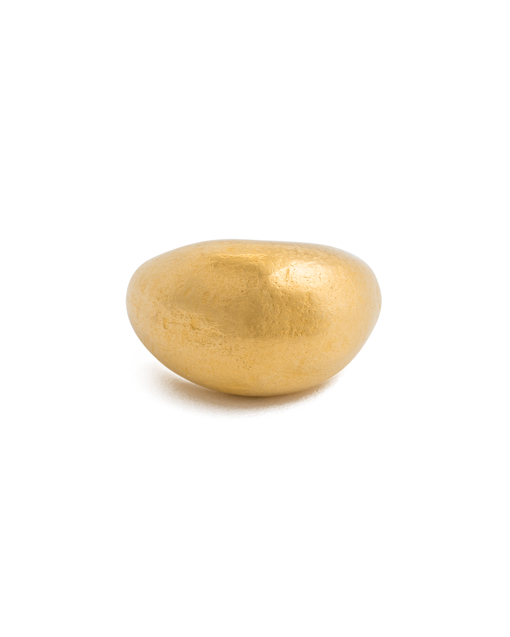 GOLDEN LIGHT DOME RING (18K GOLD VERMEIL)