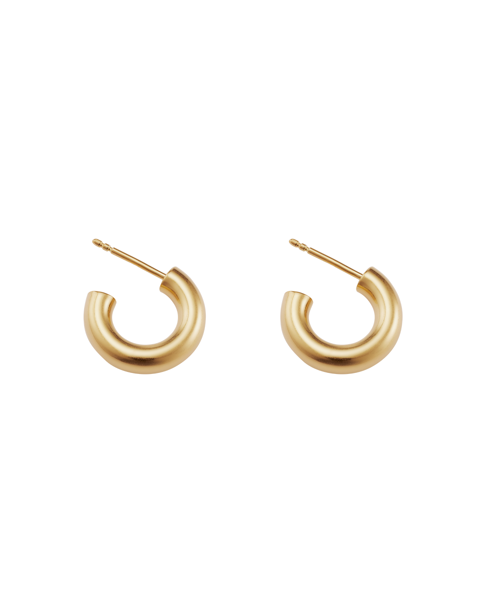 JARDIN HOOPS SMALL (18K GOLD PLATED)