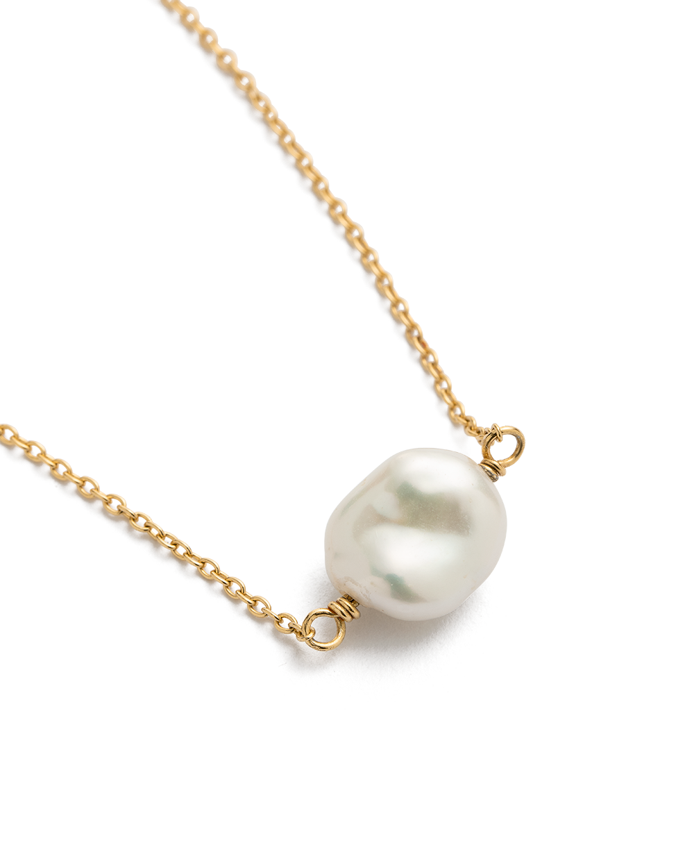 PEARL BRACELET (18K GOLD PLATED) - IMAGE 3