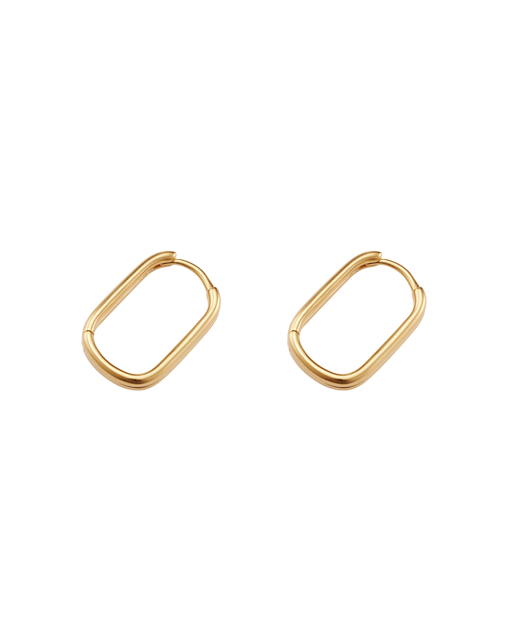 ROAM HOOPS MEDIUM (18K GOLD PLATED)