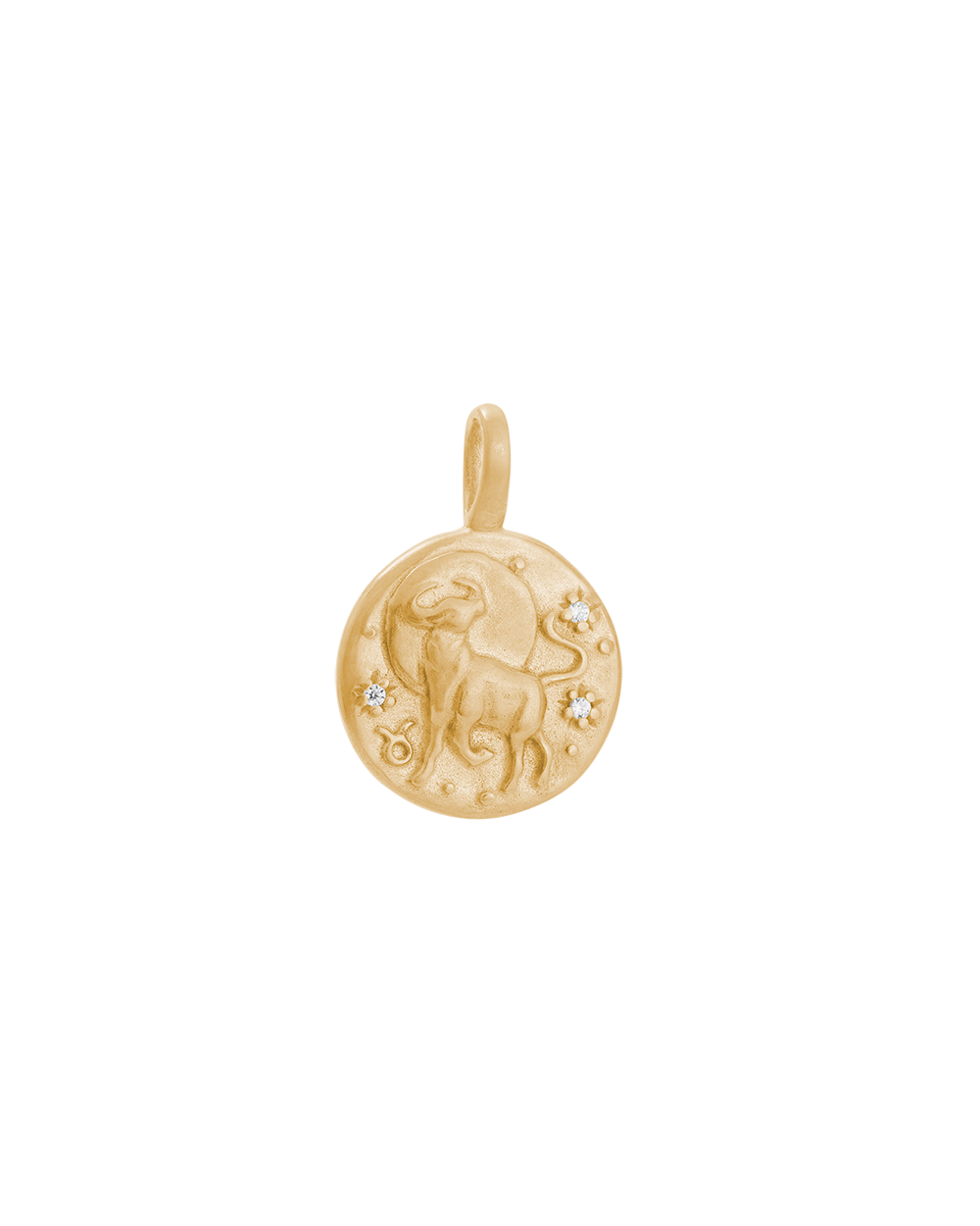 TAURUS PETITE ZODIAC (18K GOLD VERMEIL)