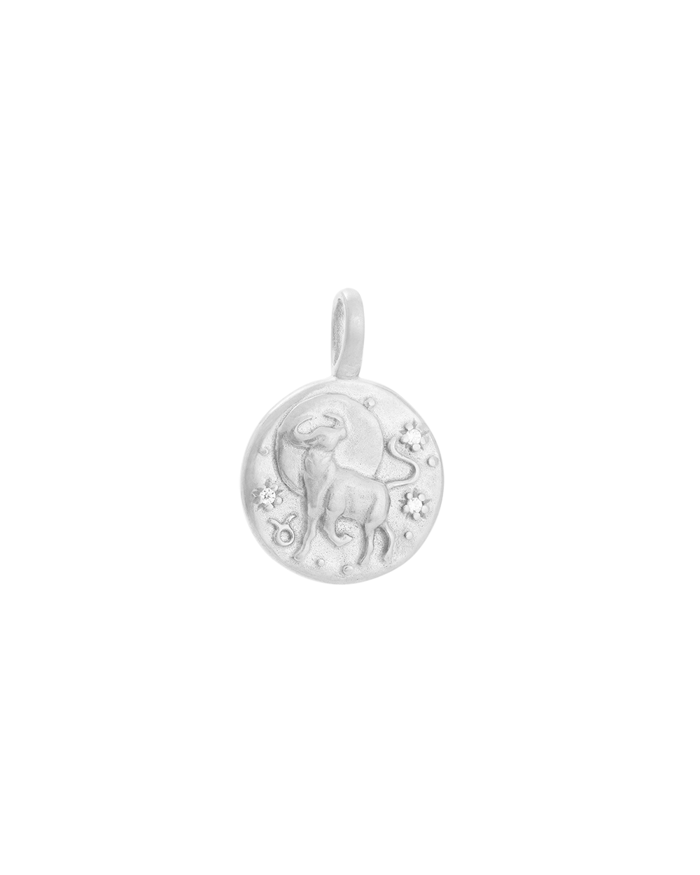 TAURUS PETITE ZODIAC (STERLING SILVER)