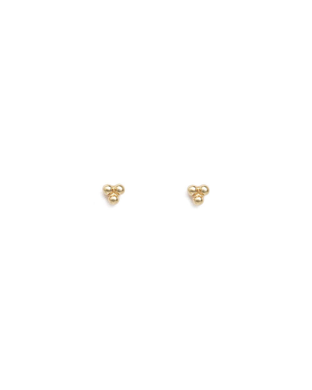 THREE DOT STUDS (GOLD)