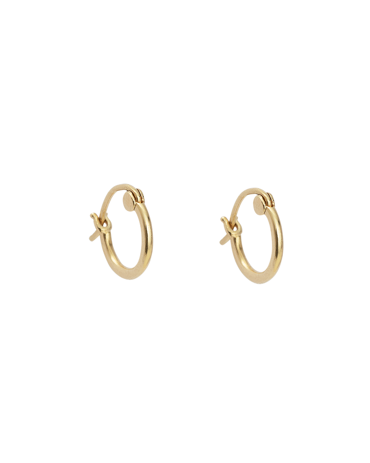 TIDAL HUGGIES (9K GOLD) - IMAGE 1