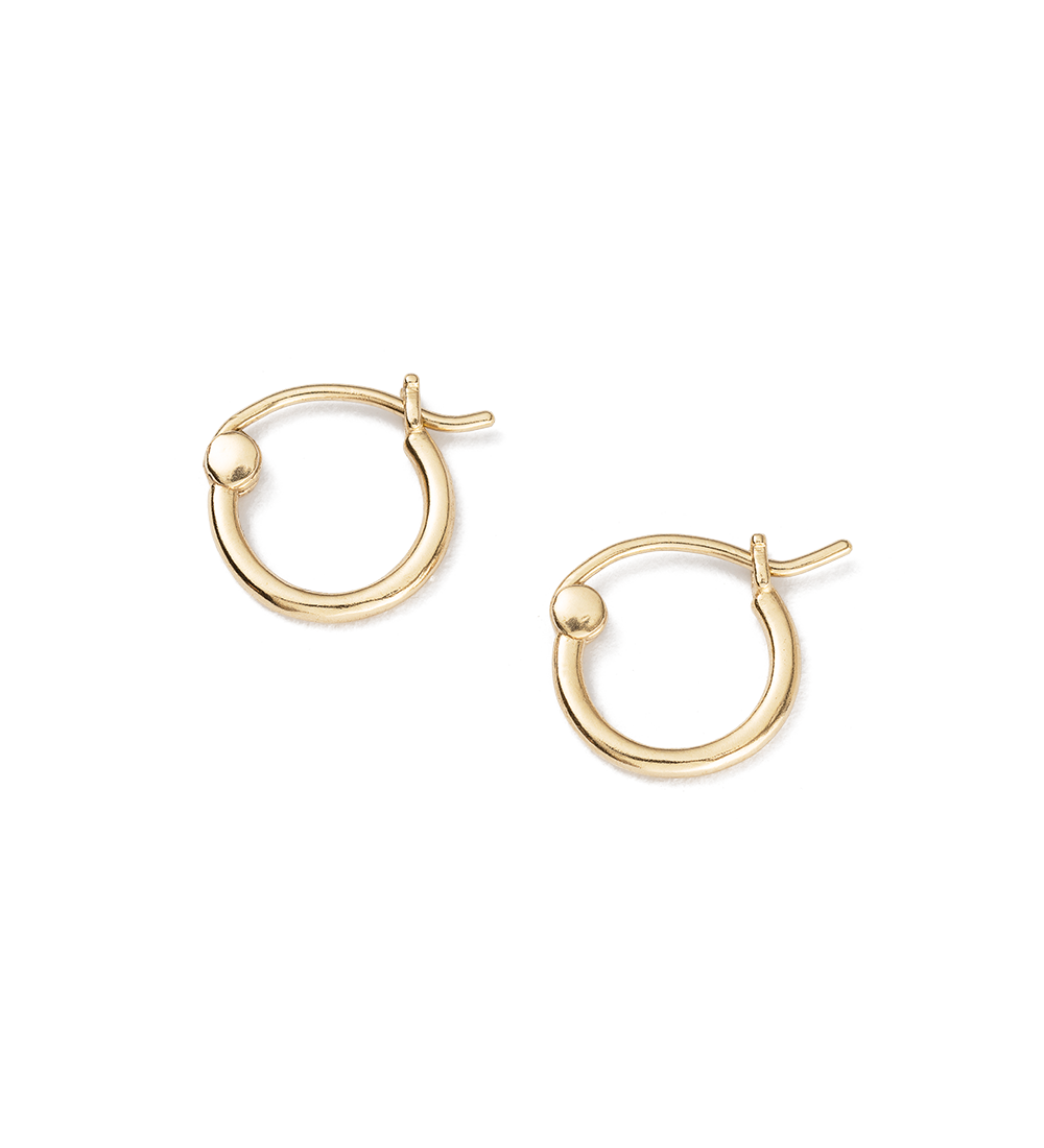 TIDAL HUGGIES (9K GOLD) - IMAGE 4