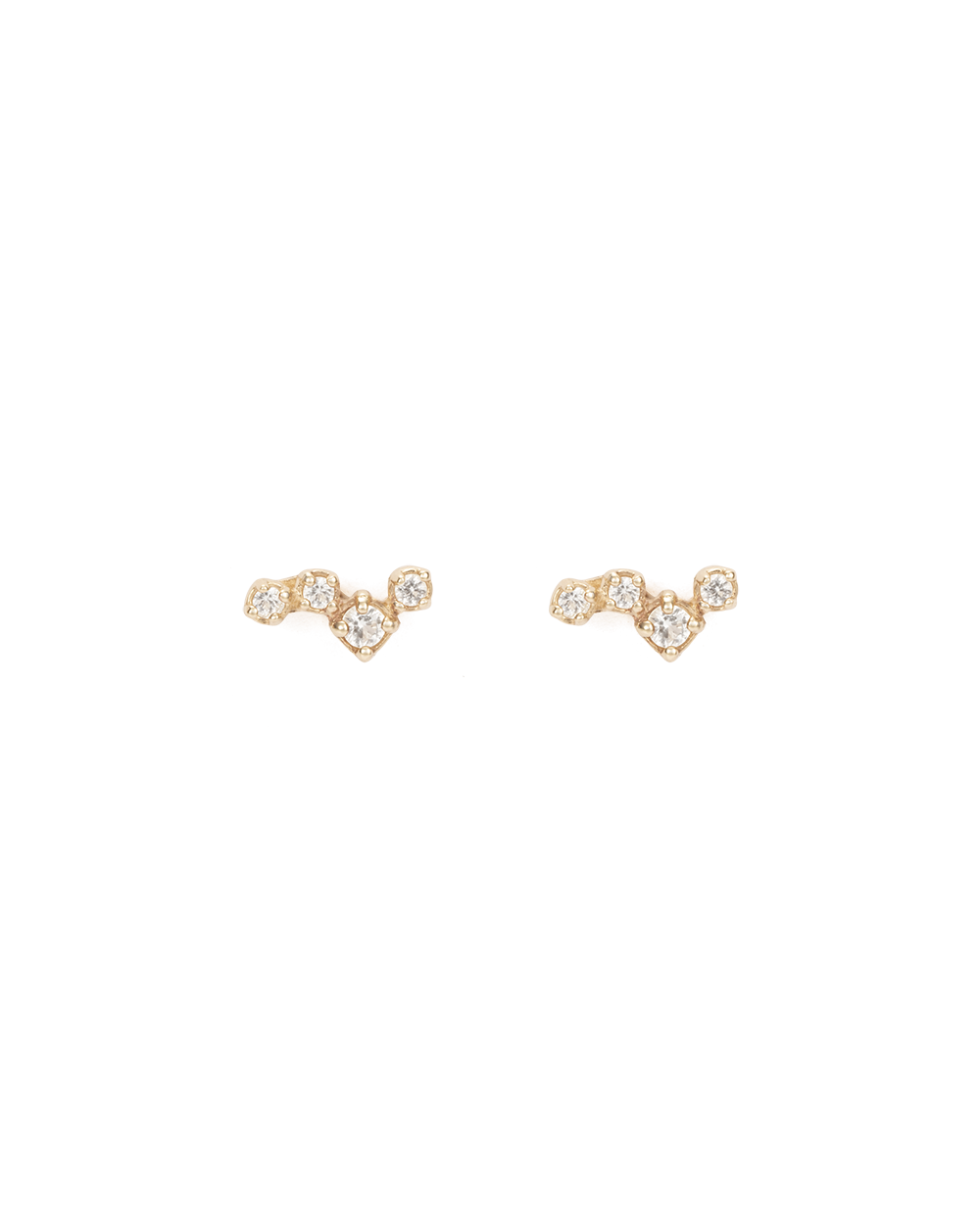 VALENCIA TOPAZ STUDS (9K GOLD)
