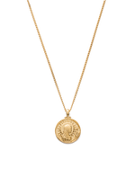 VIRGO ZODIAC NECKLACE (18K GOLD VERMEIL) - IMAGE 1