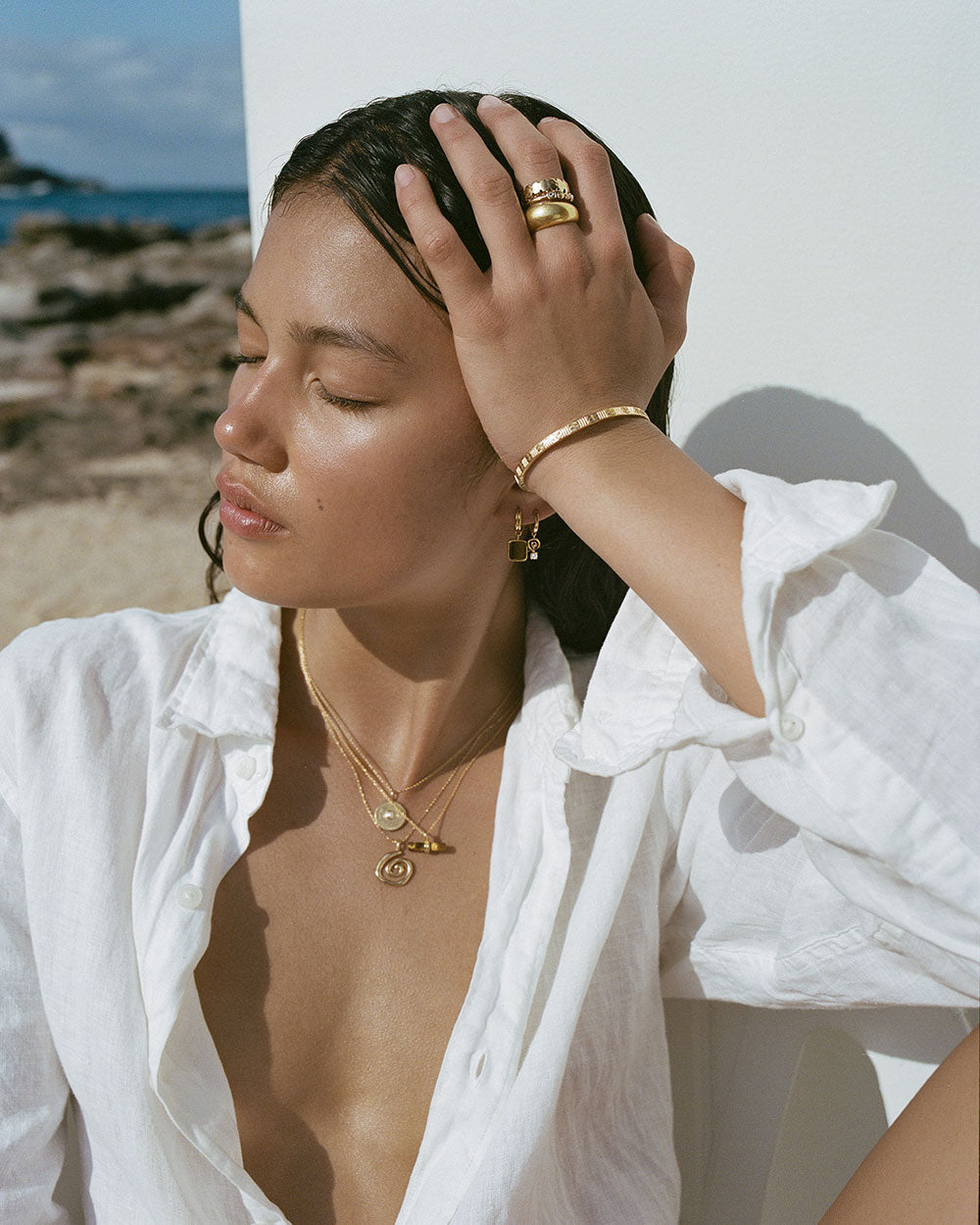 SHORESIDE RING (18K GOLD VERMEIL) IMAGE 3