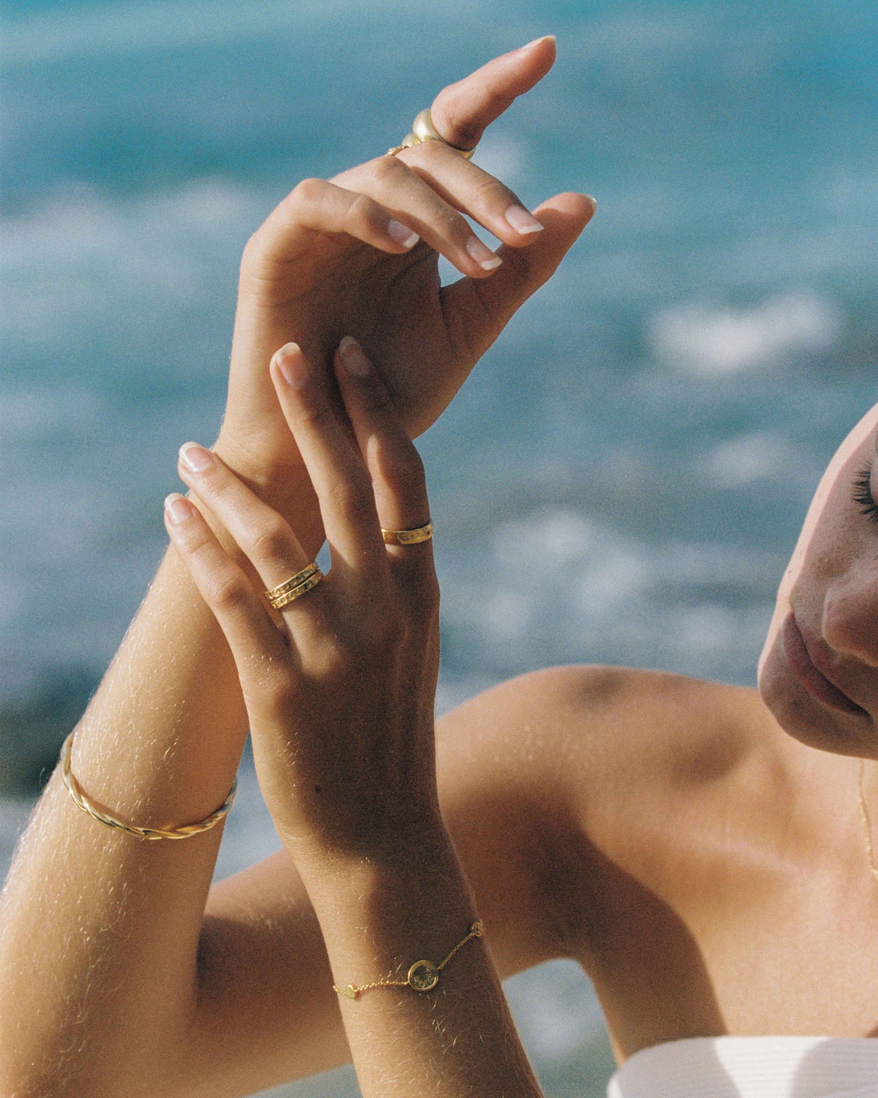 ECLIPSE RING (18K GOLD VERMEIL) IMAGE 2