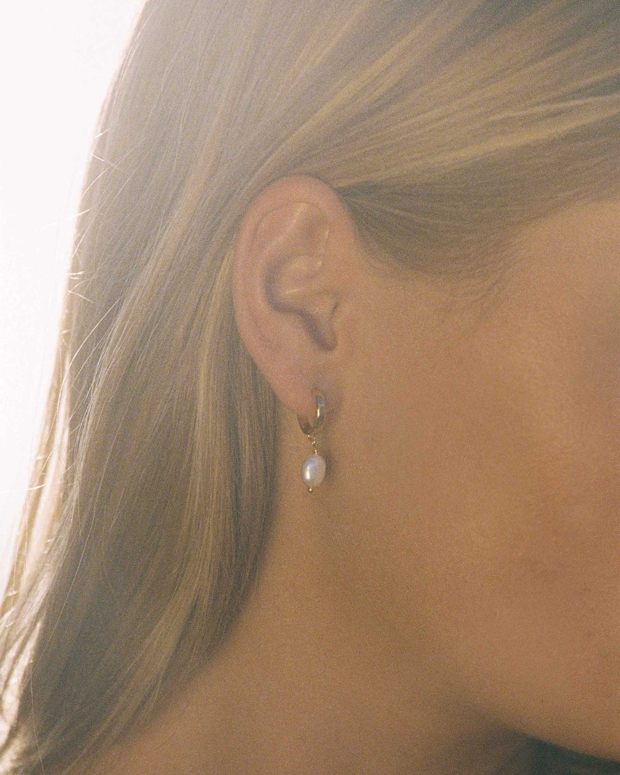 SOLSTICE HOOPS (STERLING SILVER) IMAGE 3