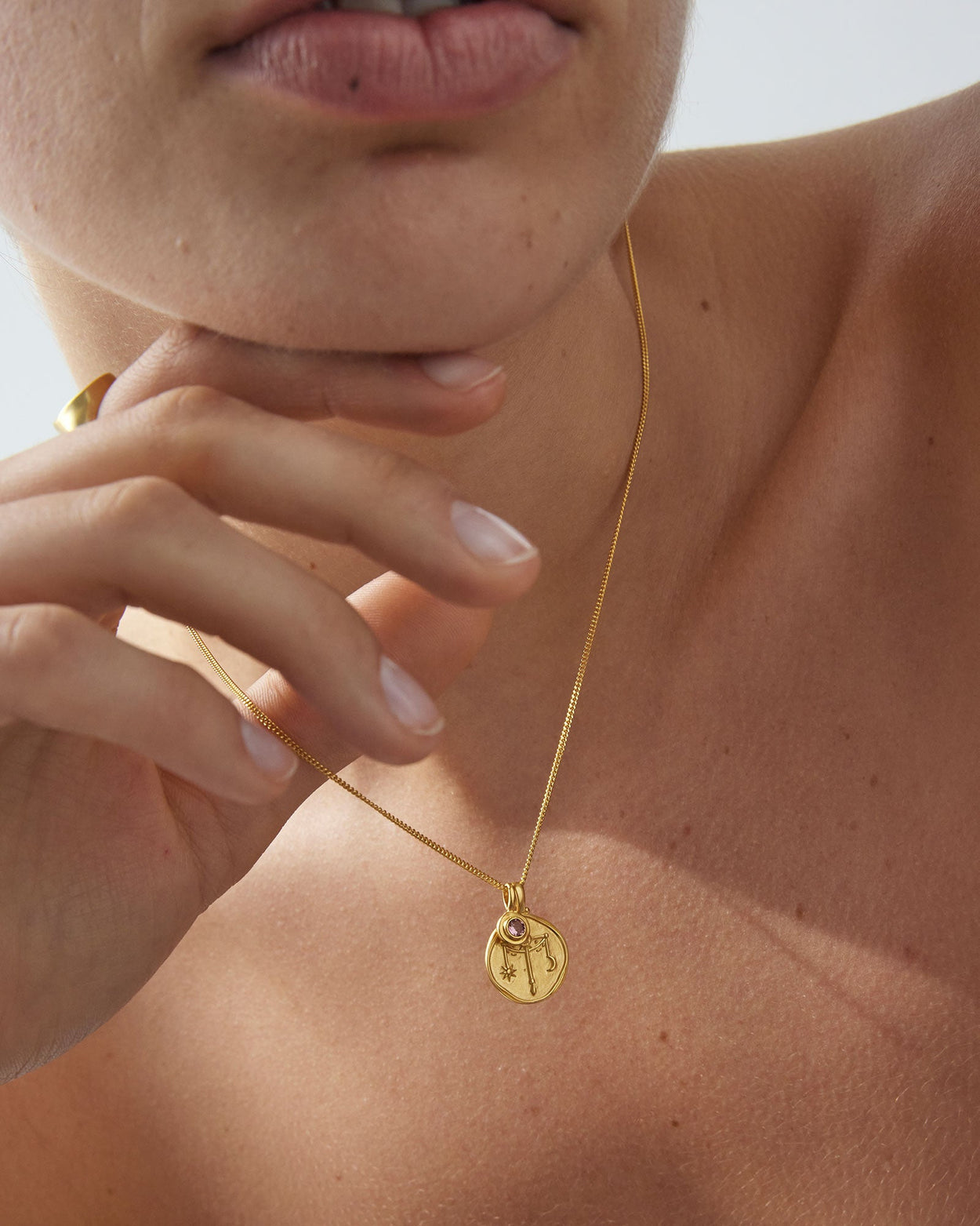 BIRTHSTONE (18K GOLD VERMEIL) IMAGE 6