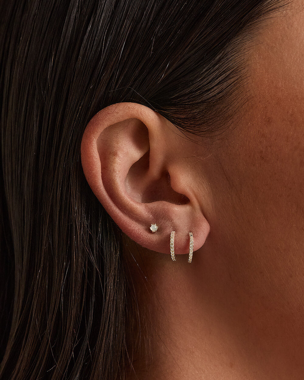 ETERNITY HOOPS (GOLD) IMAGE 3