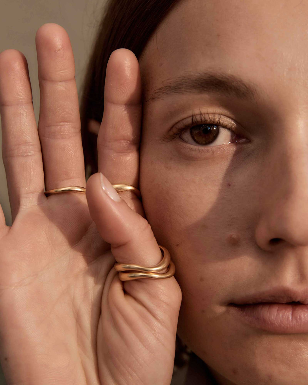 ECHO RING (18K GOLD VERMEIL) IMAGE 2