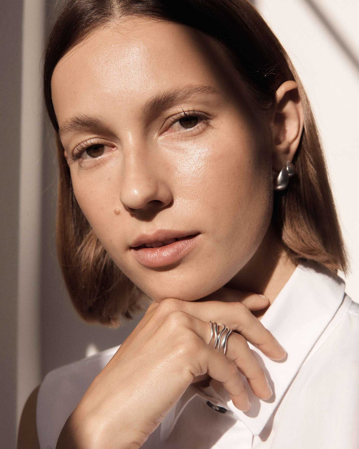 SHIFT STACKING RING (STERLING SILVER) IMAGE 2