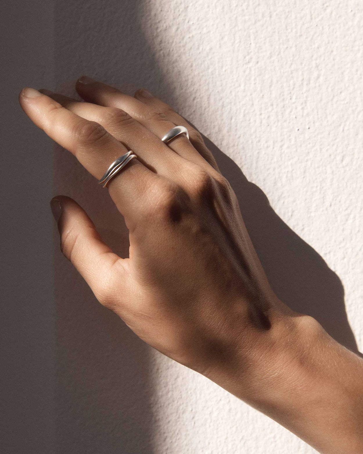 SHIFT STACKING RING (STERLING SILVER) IMAGE 3