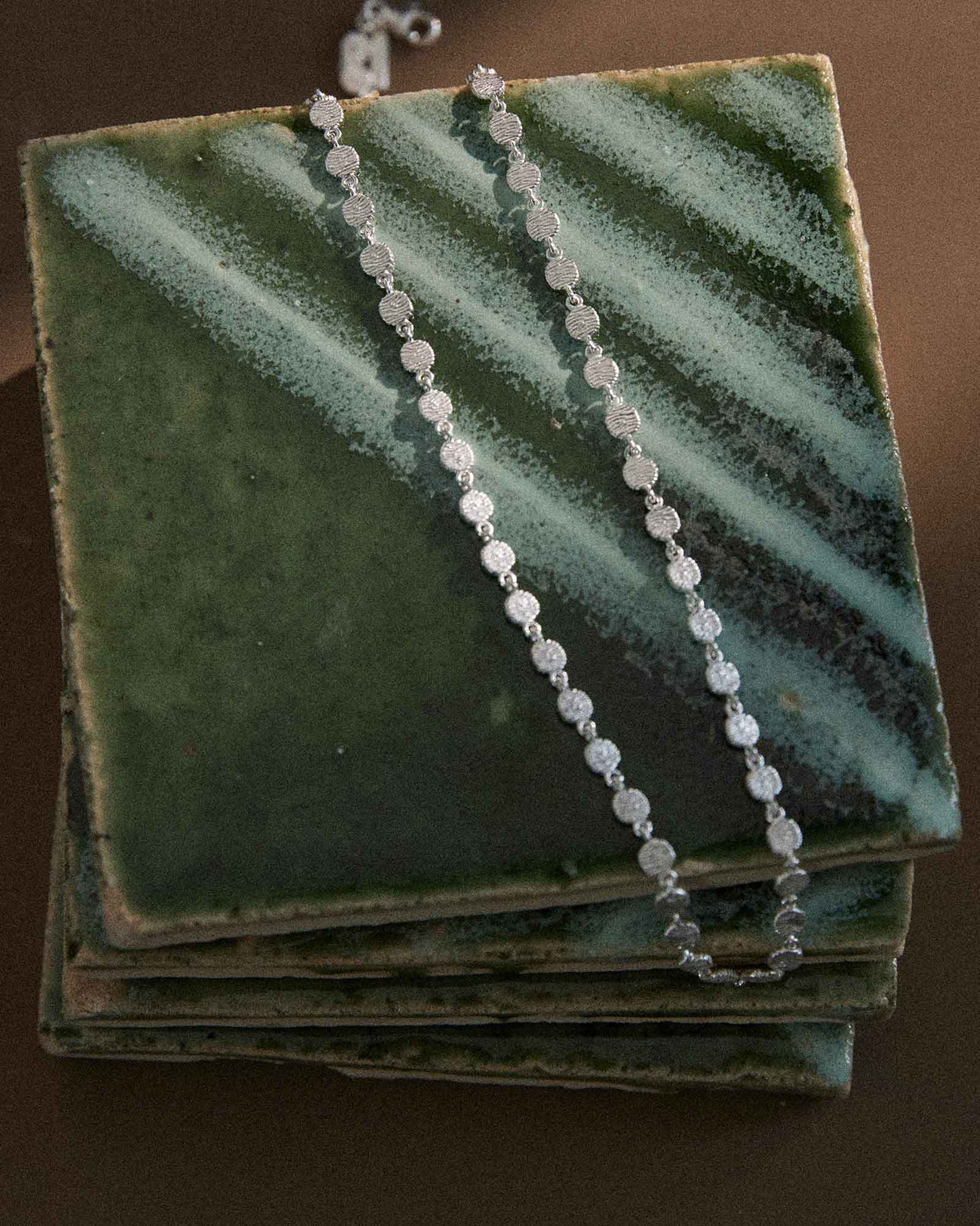 REFLECTION CHAIN NECKLACE (STERLING SILVER) IMAGE 5