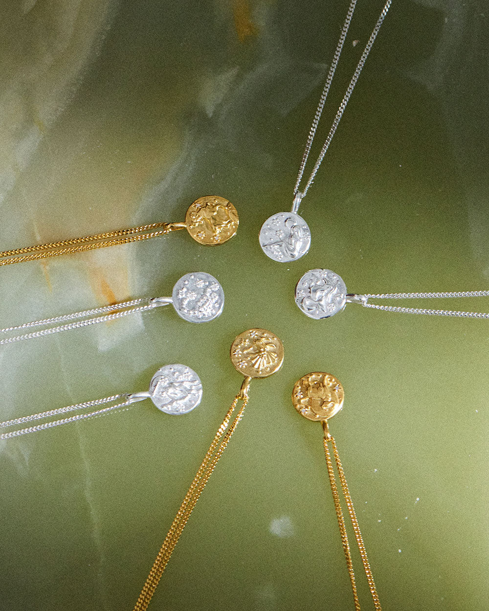 VIRGO PETITE ZODIAC (STERLING SILVER) IMAGE 2