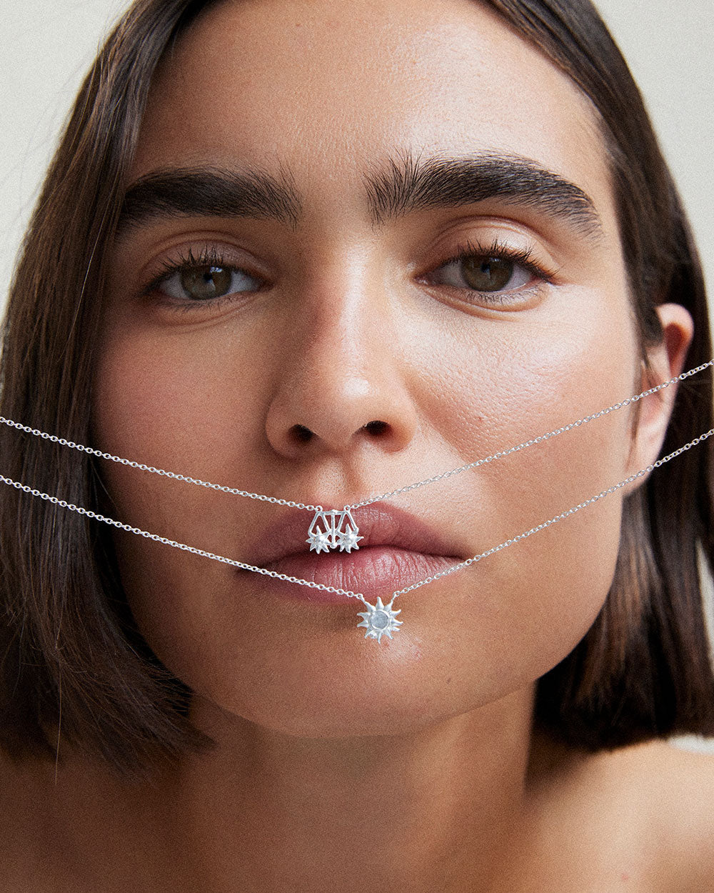 STAR SIGN NECKLACE (STERLING SILVER) IMAGE 2