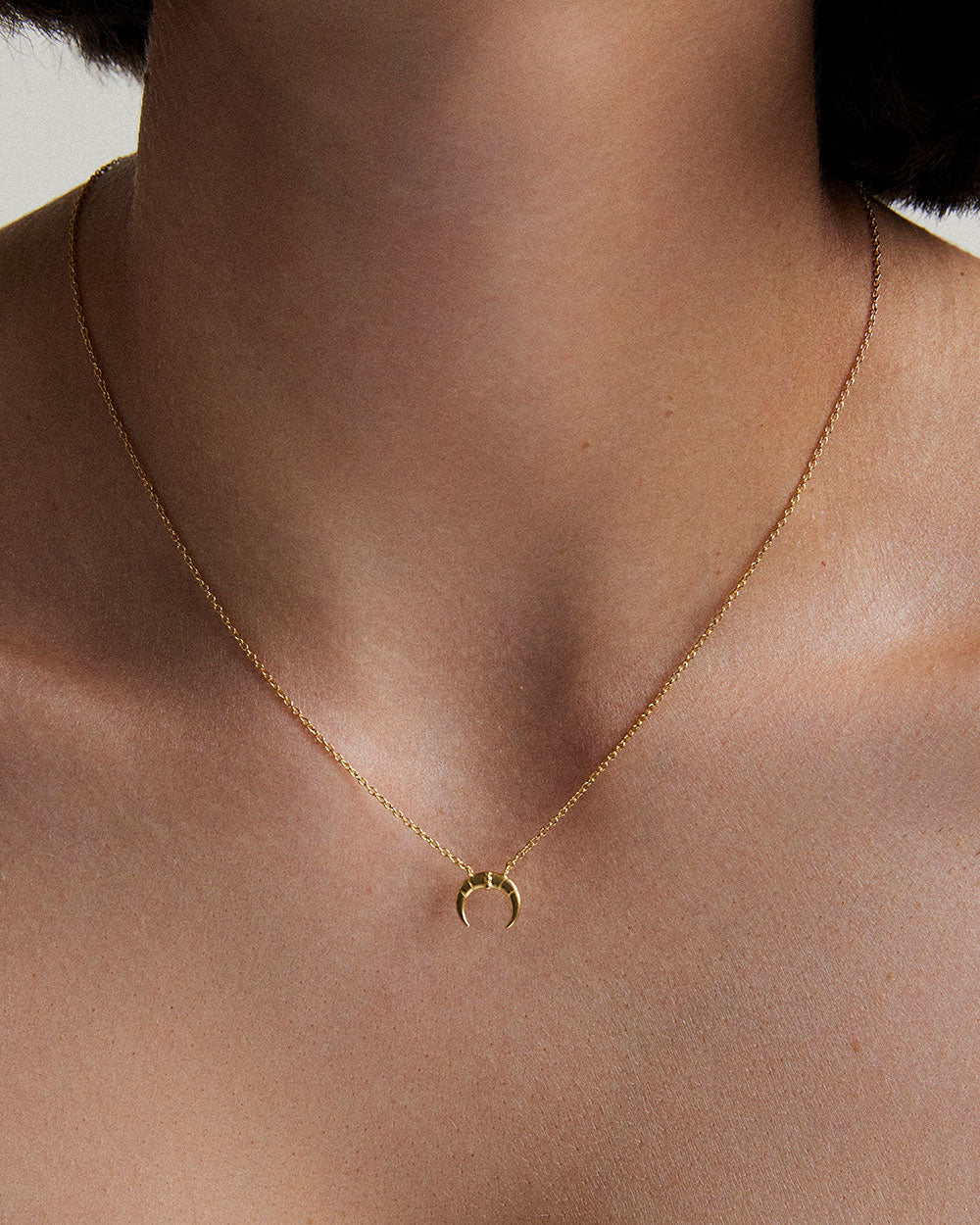 TAURUS STAR SIGN NECKLACE (18K GOLD VERMEIL) IMAGE 2