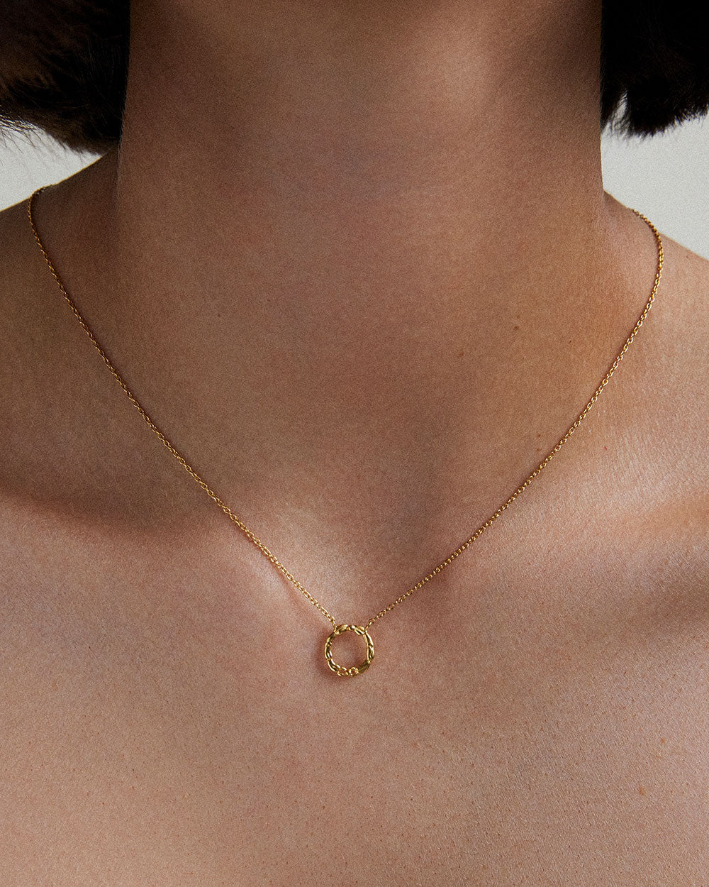 CANCER STAR SIGN NECKLACE (18K GOLD VERMEIL) IMAGE 3