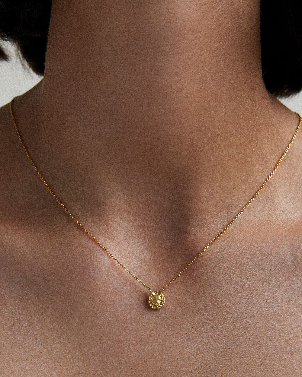 LEO STAR SIGN NECKLACE (18K GOLD VERMEIL) IMAGE 2
