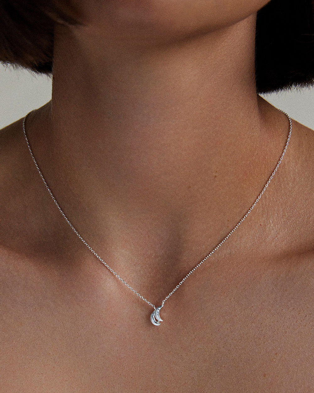 GEMINI STAR SIGN NECKLACE (STERLING SILVER) IMAGE 2
