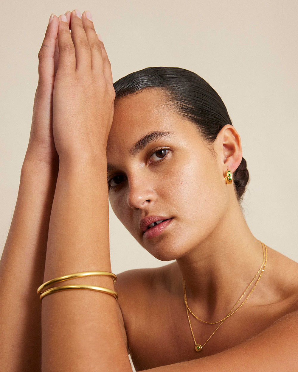 ERA BANGLE (18K GOLD PLATED) IMAGE 2