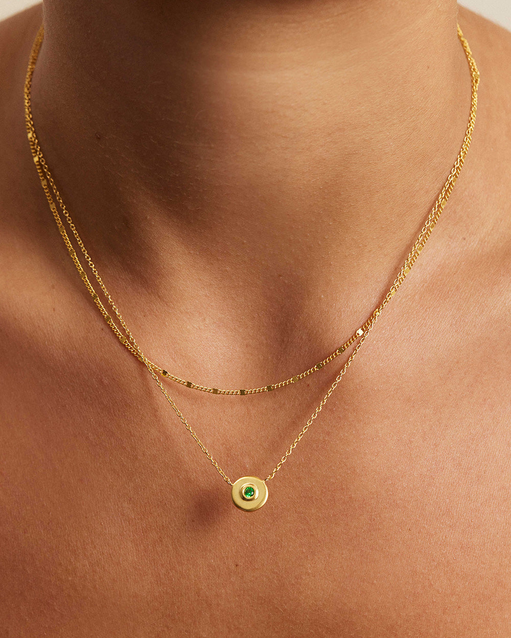 ERA CHAIN NECKLACE (18K GOLD PLATED) IMAGE 6