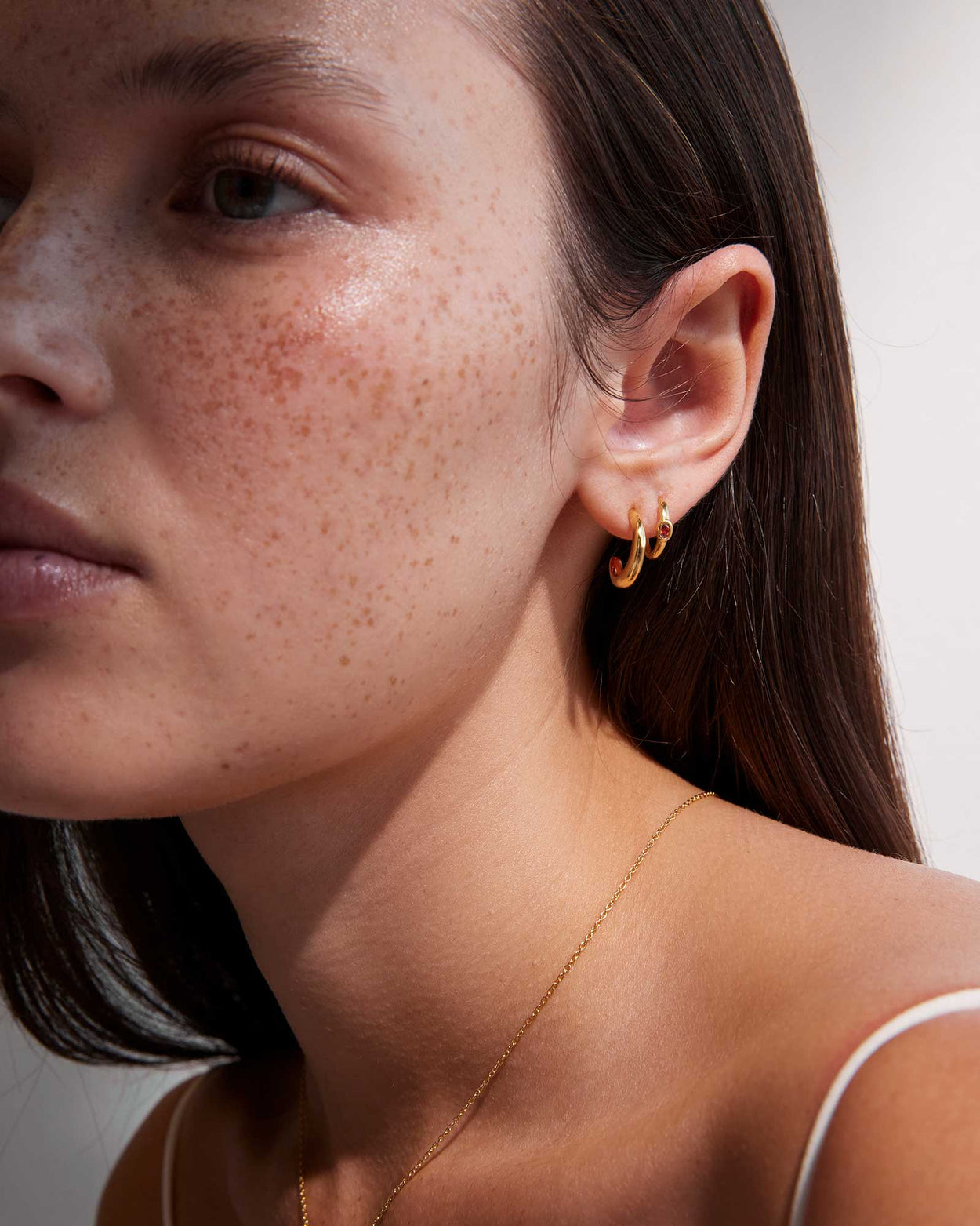 EMBER HOOPS (18K GOLD PLATED)