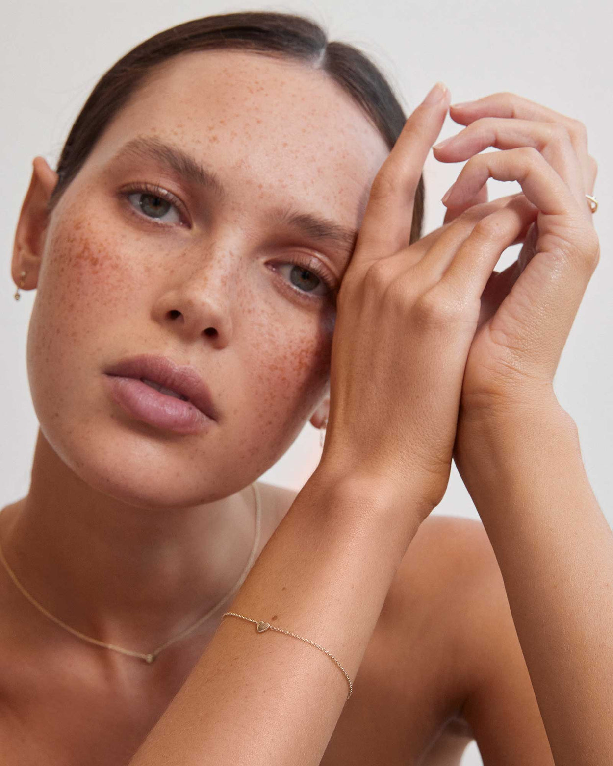 L'AMOUR HEART BRACELET (9K GOLD) IMAGE 3