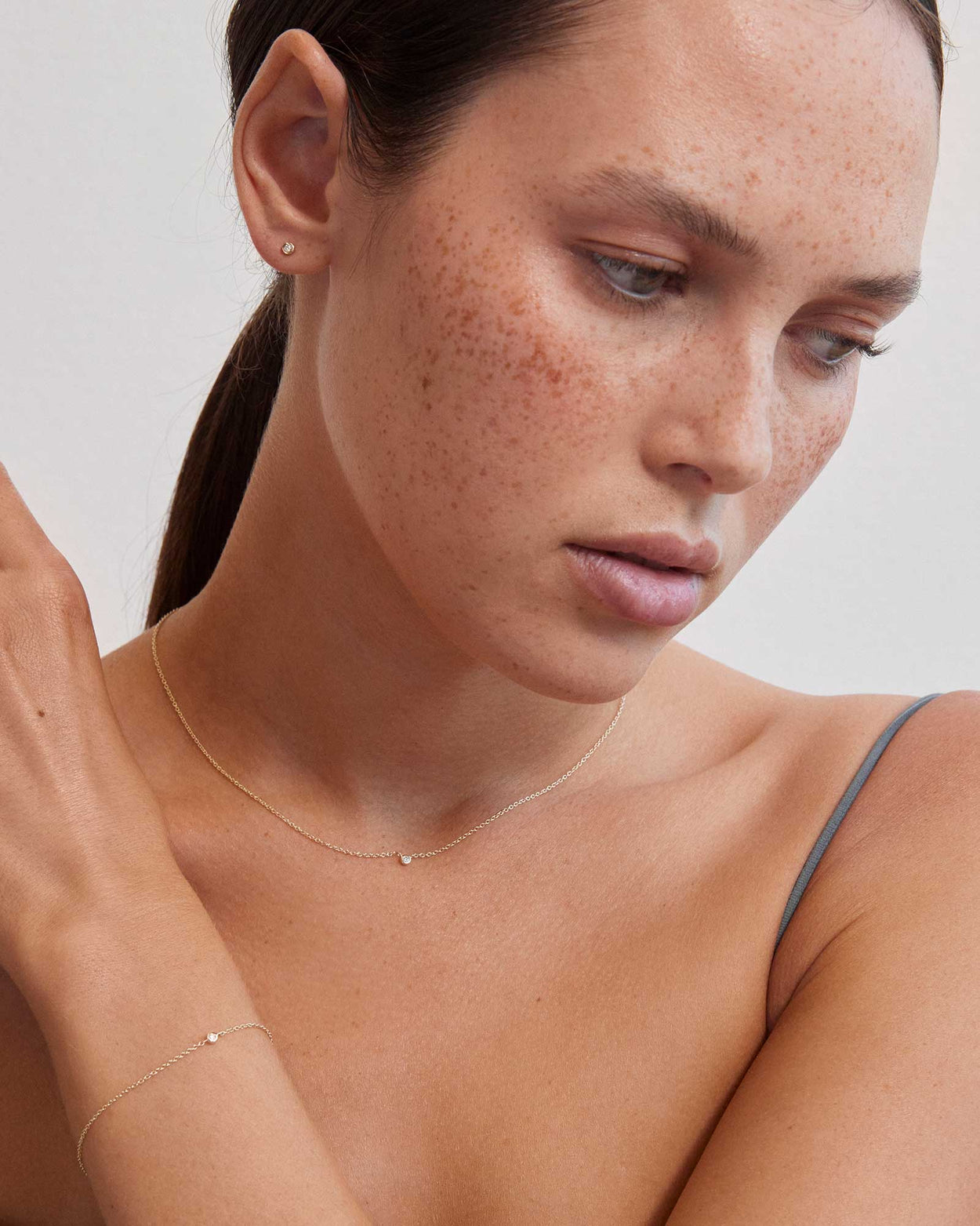 PETITE DIAMOND BRACELET (9K GOLD) IMAGE 3