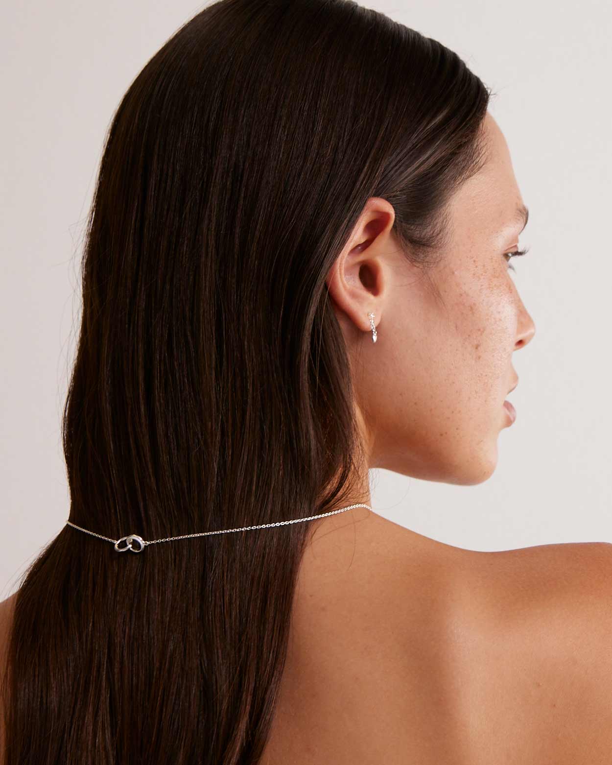 GRACE INFINITY NECKLACE (STERLING SILVER) IMAGE 3