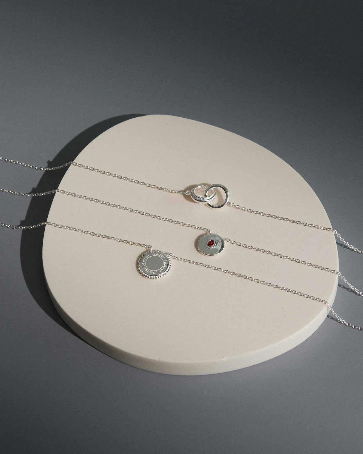 GRACE INFINITY NECKLACE (STERLING SILVER) IMAGE 4