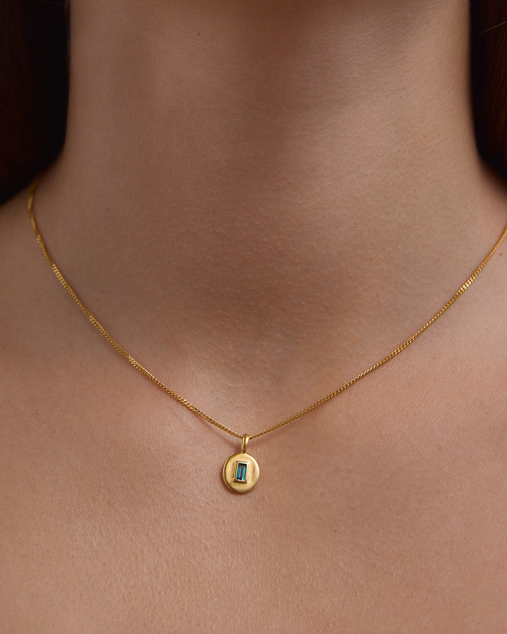 CENTRA NECKLACE (18K GOLD VERMEIL) IMAGE 2