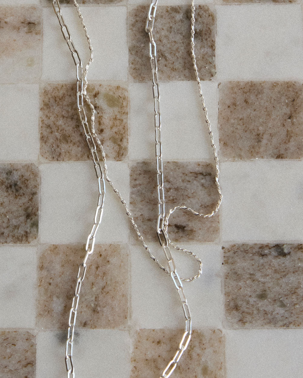 RUE CHAIN NECKLACE (STERLING SILVER) IMAGE 4