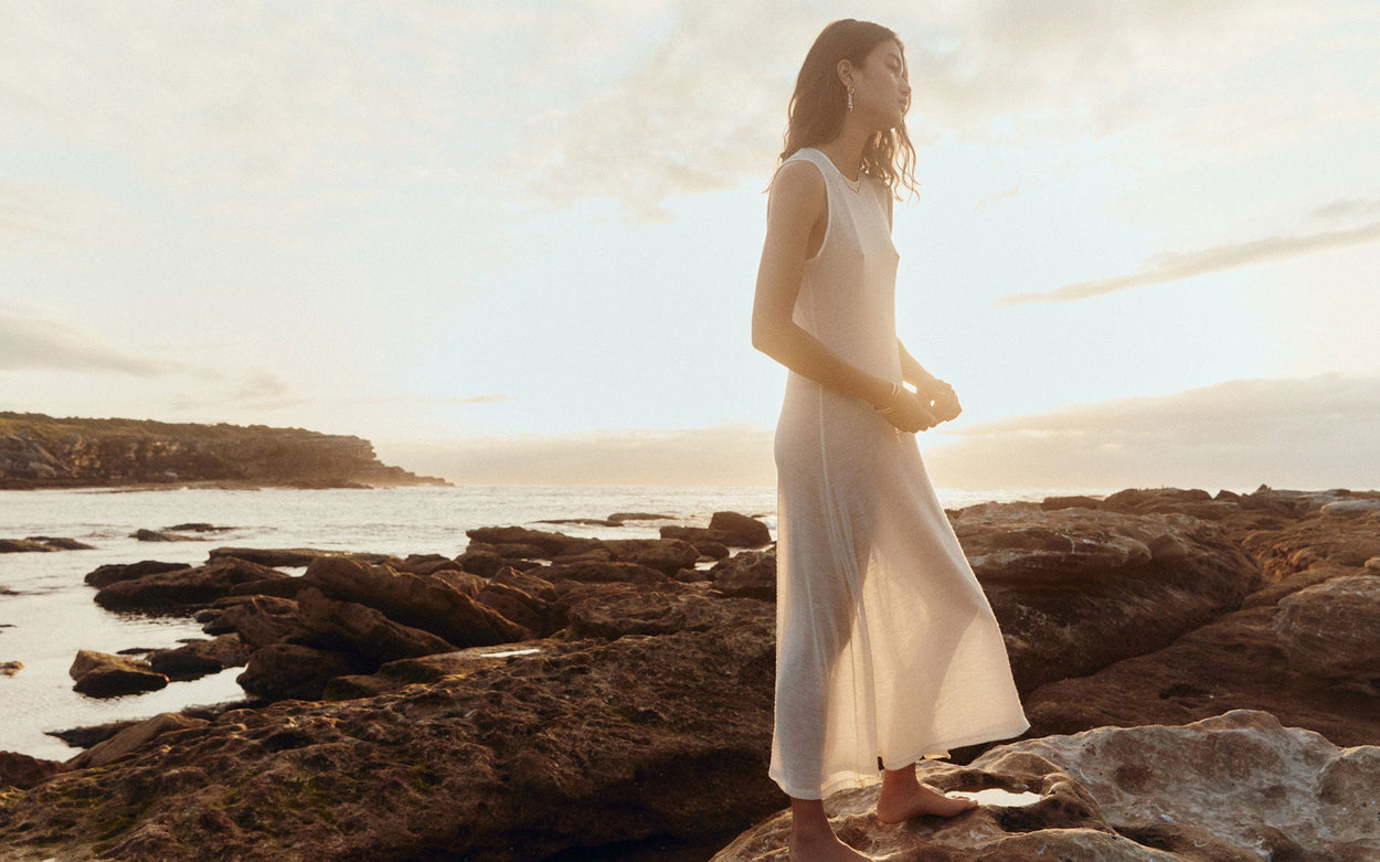 FLOAT NECKLACE (18K GOLD PLATED) IMAGE 5