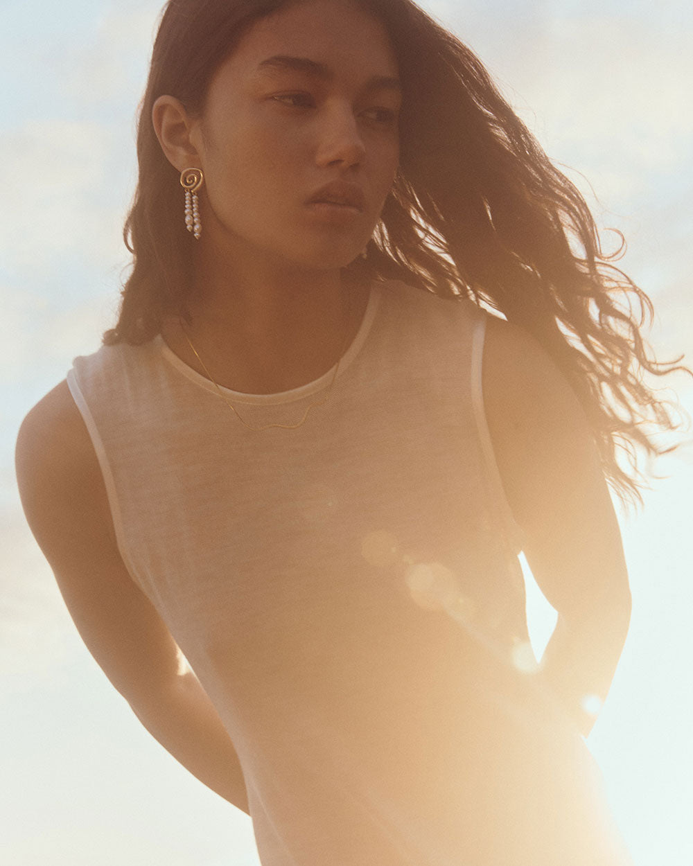 SWEET ESCAPE EARRINGS (18K GOLD PLATED) IMAGE 6