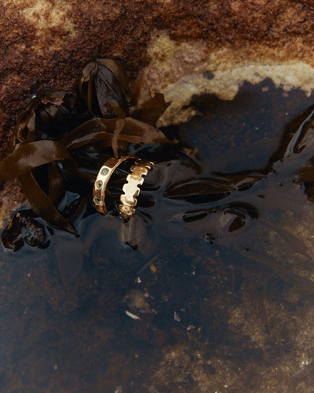 COLLIDE RING (18K GOLD PLATED) IMAGE 3