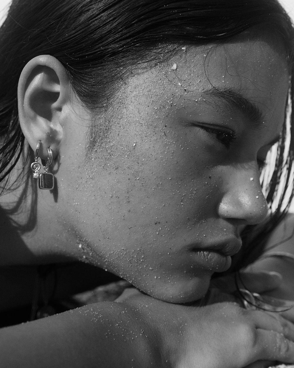 SWEET ESCAPE HOOPS (STERLING SILVER) IMAGE 3